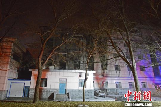 事发地——中北大学国防科技重点实验室。　武俊杰 摄